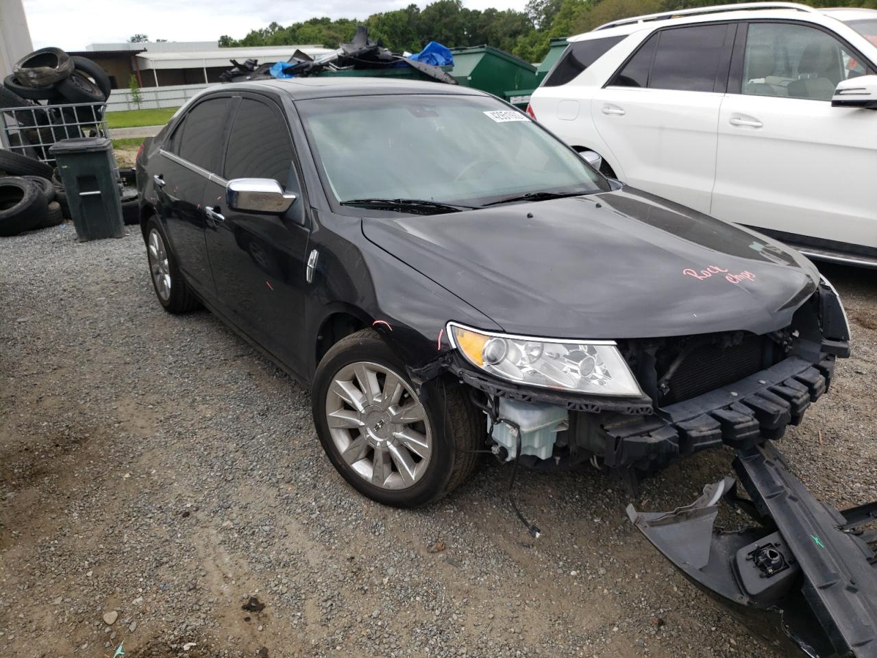 LINCOLN MKZ 2012 with VIN 3LNHL2GC5CR817891 - Photo from auction
