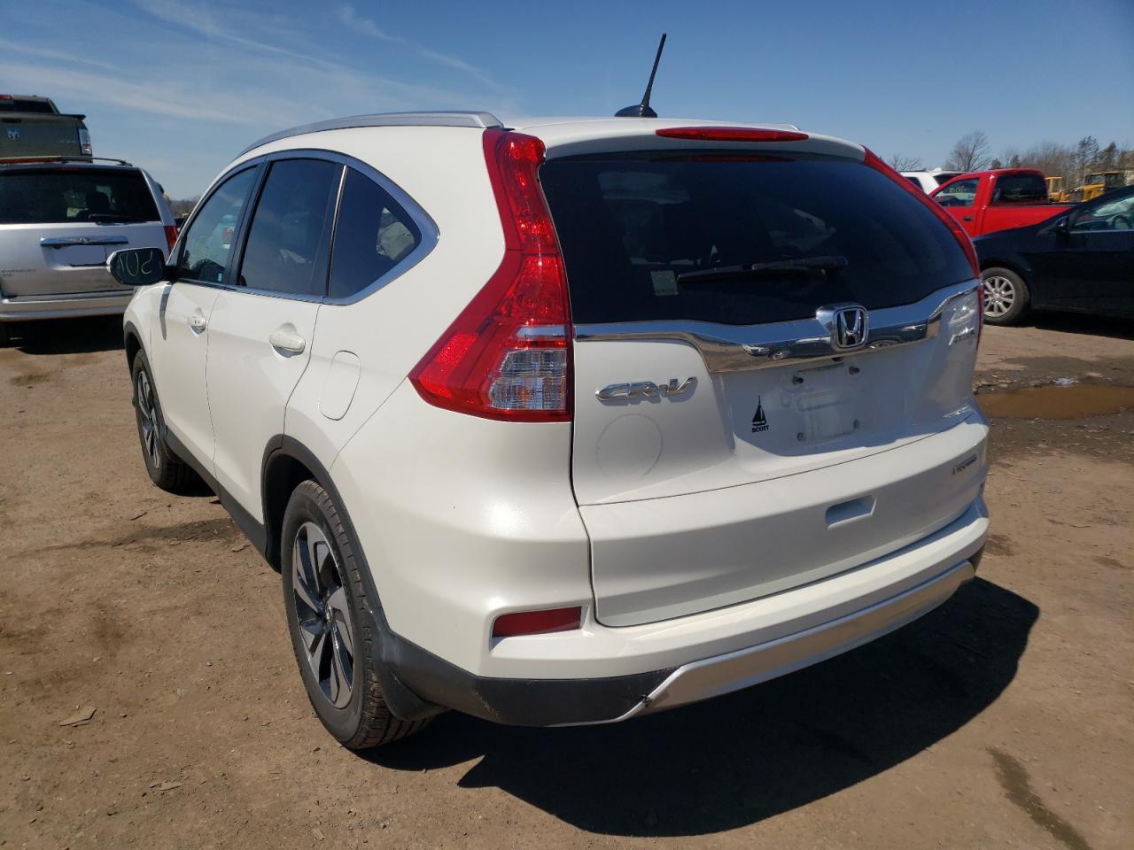 Photo 3 from auction – 2016 HONDA CR-V TOURI with VIN 5J6RM4H93GL096876