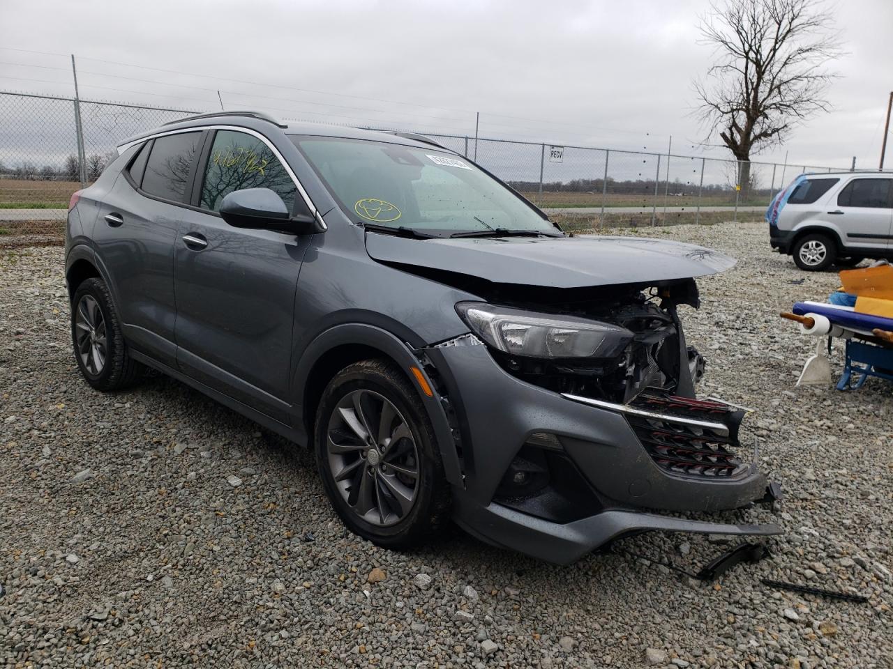 BUICK ENCORE GX 2021 with VIN KL4MMDS27MB124301 - Photo from auction