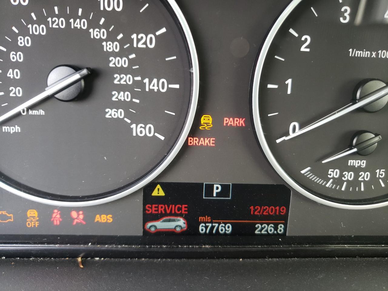 Photo 8 from auction – 2012 BMW X3 XDRIVE2 with VIN 5UXWX5C58CL718925