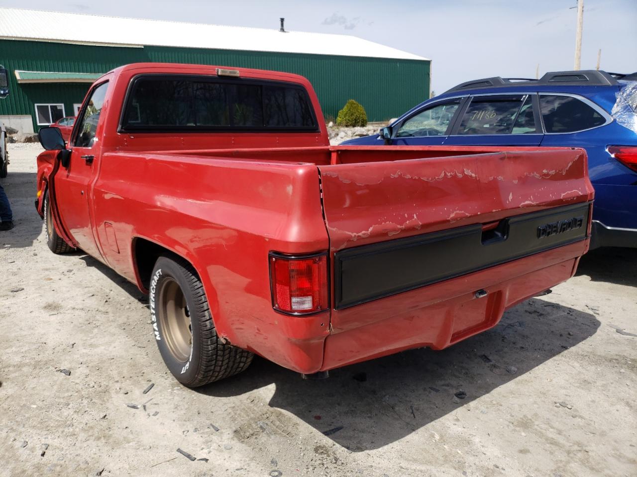 Photo 3 from auction – 1985 CHEVROLET C10 with VIN 2GCDC14H7F1125010