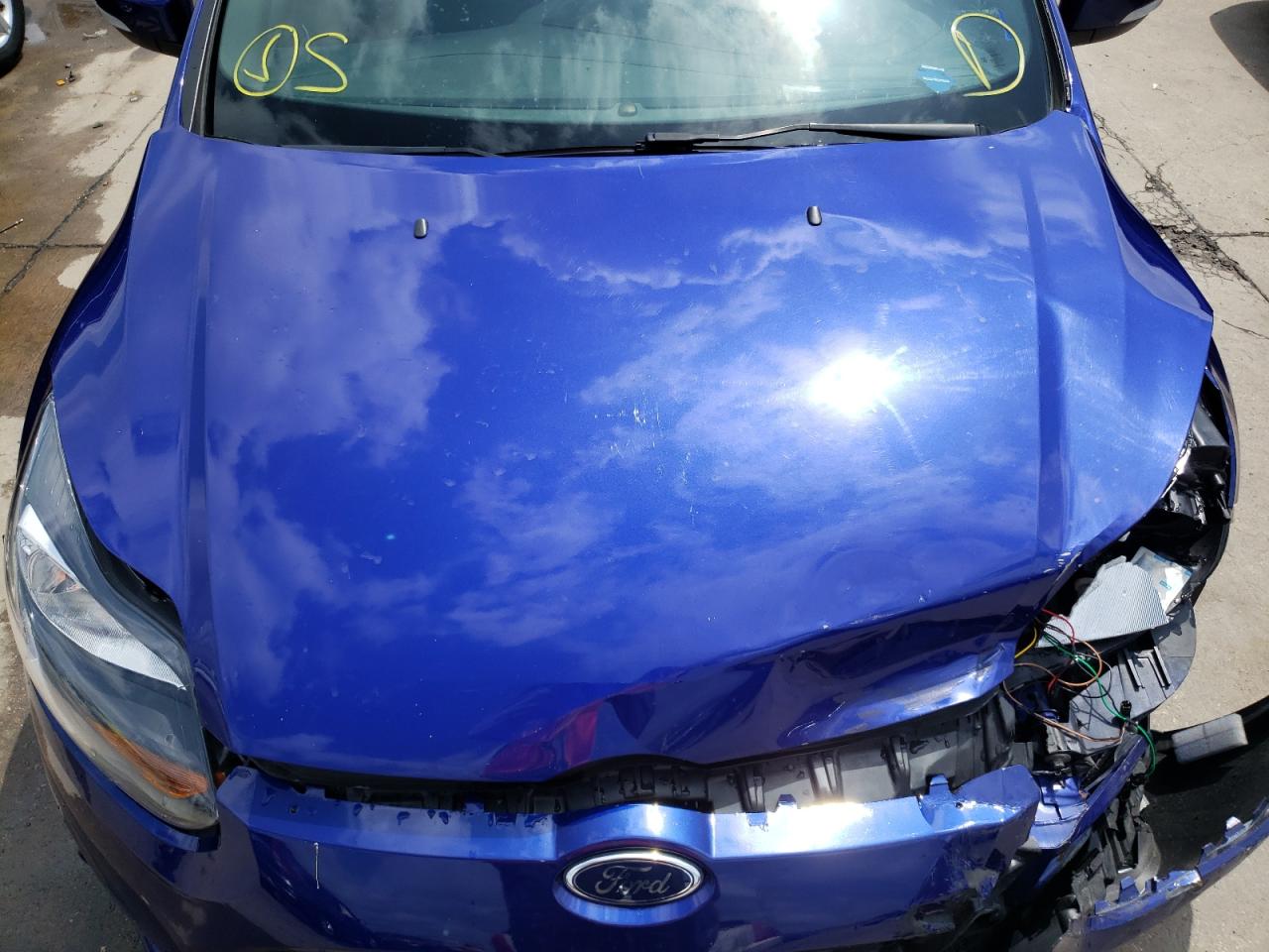 Photo 7 from auction – 2014 FORD FOCUS ST with VIN 1FADP3L98EL276043