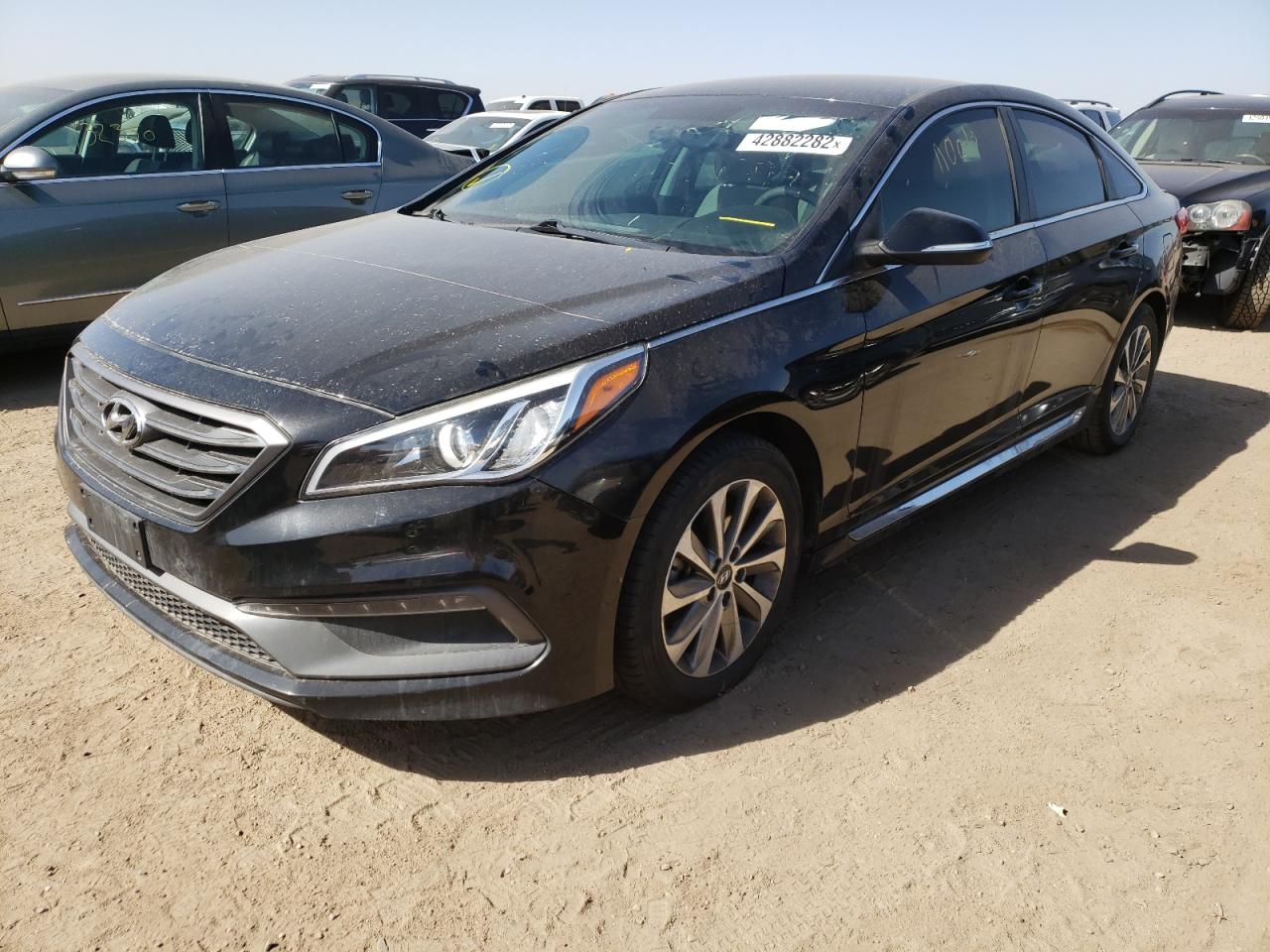 Photo 2 from auction – 2016 HYUNDAI SONATA SPO with VIN 5NPE34AF6GH322100