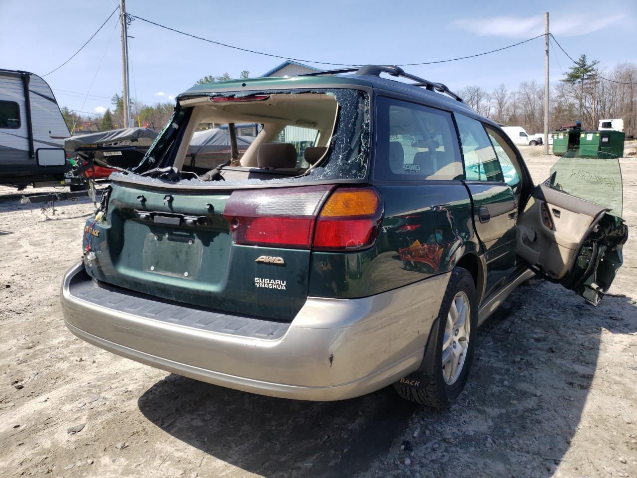 Photo 4 from auction – 2003 SUBARU LEGACY OUT with VIN 4S3BH675837635954