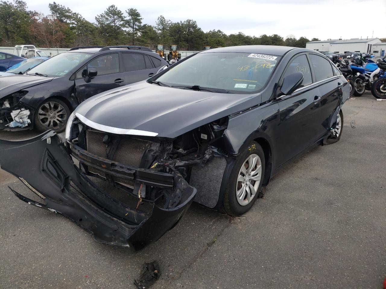 Photo 2 from auction – 2012 HYUNDAI SONATA GLS with VIN 5NPEB4AC5CH435698