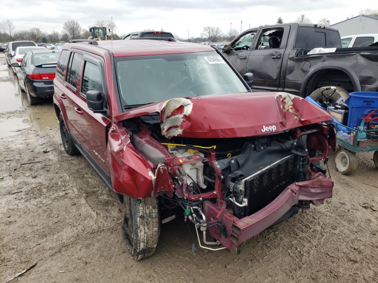 JEEP PATRIOT SP 2017 with VIN 1C4NJPBA5HD169145 - Photo from auction