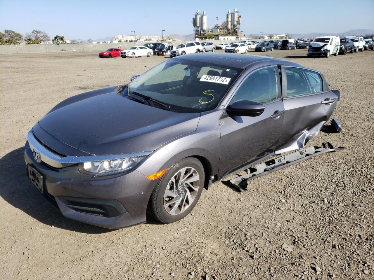 Photo 2 from auction – 2018 HONDA CIVIC EX with VIN 2HGFC2F79JH564696