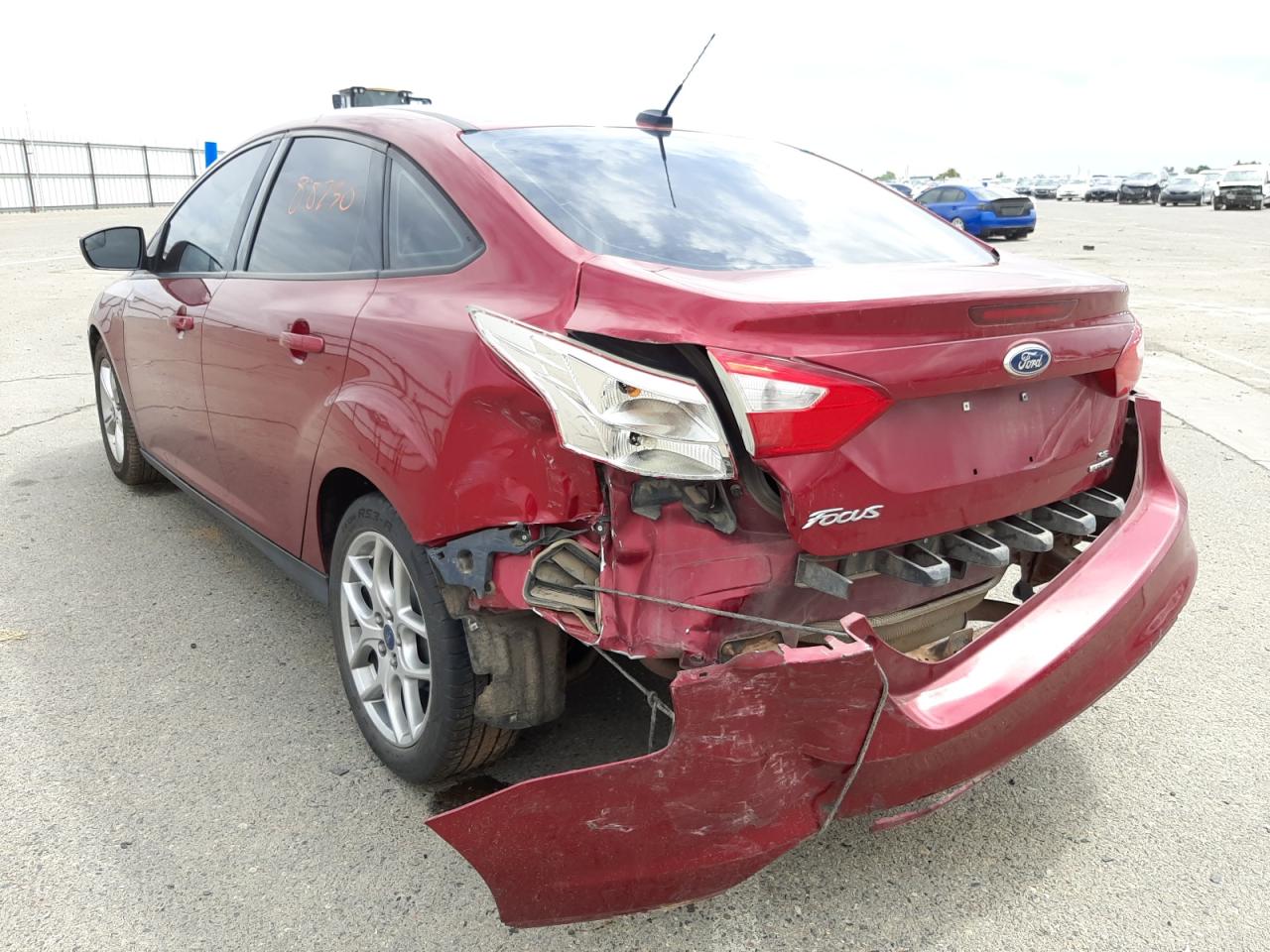 Photo 3 from auction – 2013 FORD FOCUS SE with VIN 1FADP3F29DL324338