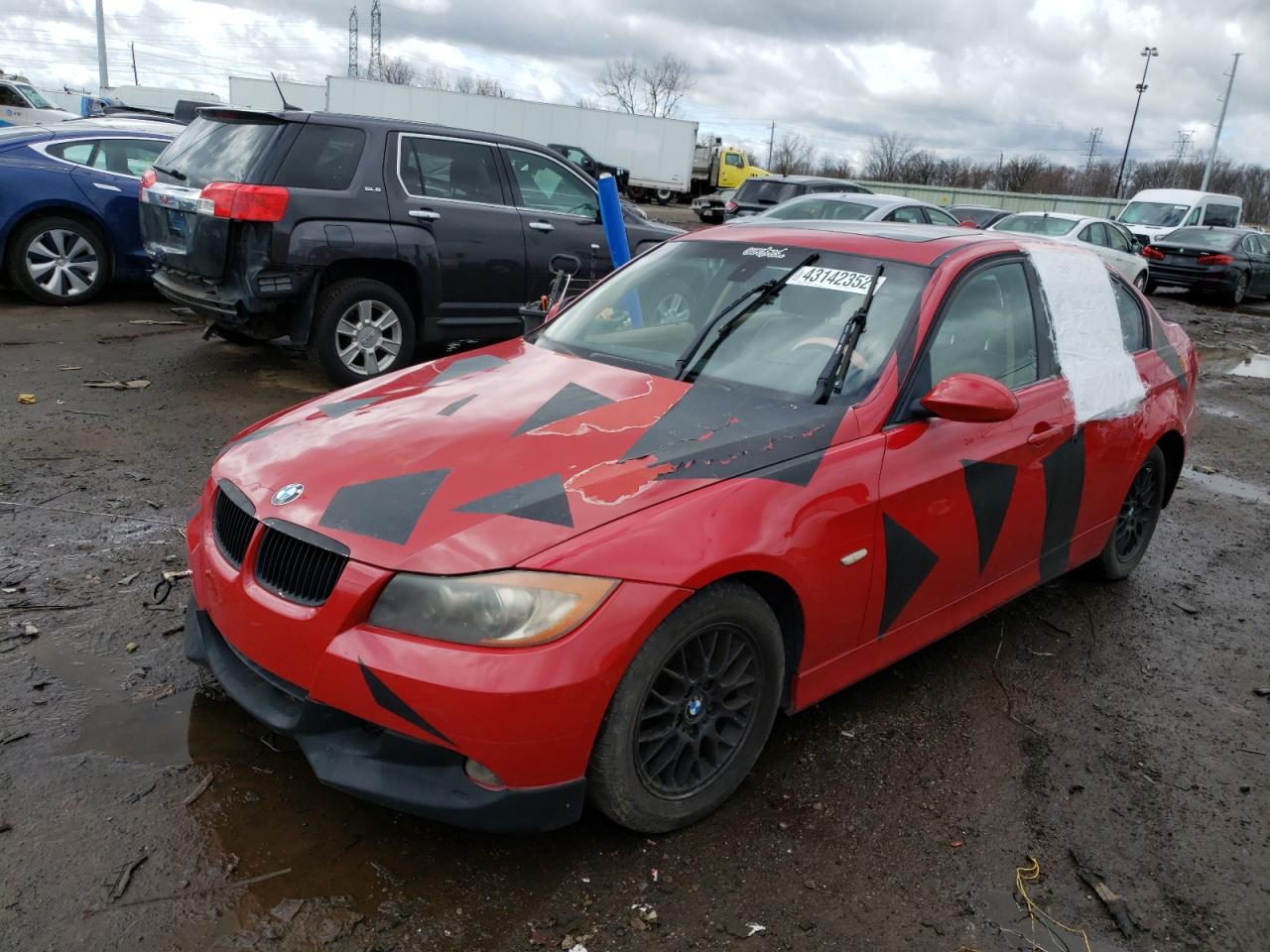 Photo 2 from auction – 2007 BMW 328 I with VIN WBAVA37557NL16820