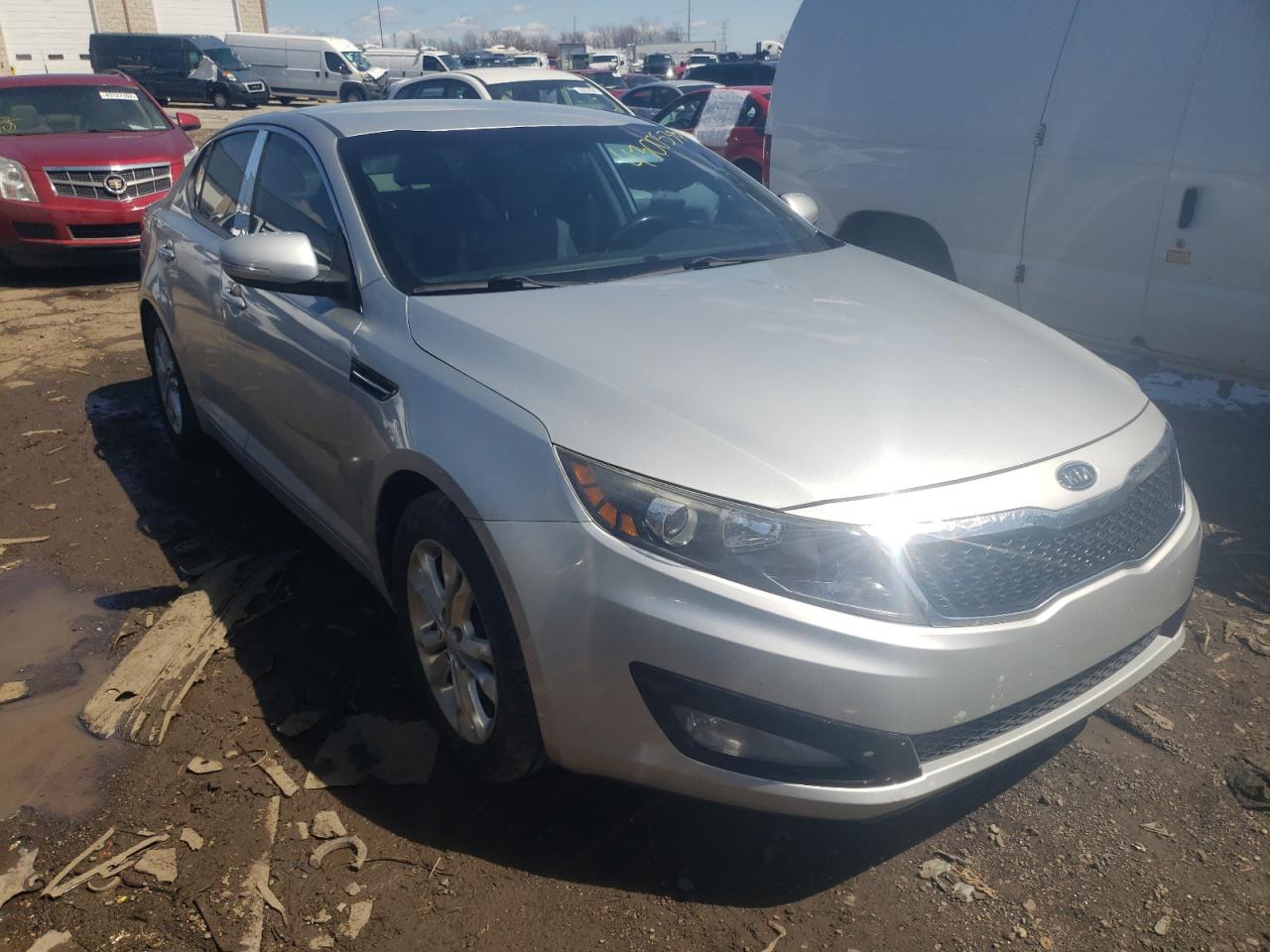 KIA OPTIMA EX 2012 with VIN 5XXGN4A74CG003506 - Photo from auction