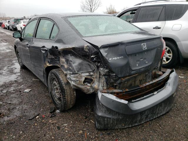 Photo 3 from auction – 2012 HONDA CIVIC LX with VIN 2HGFB2E42CH030002