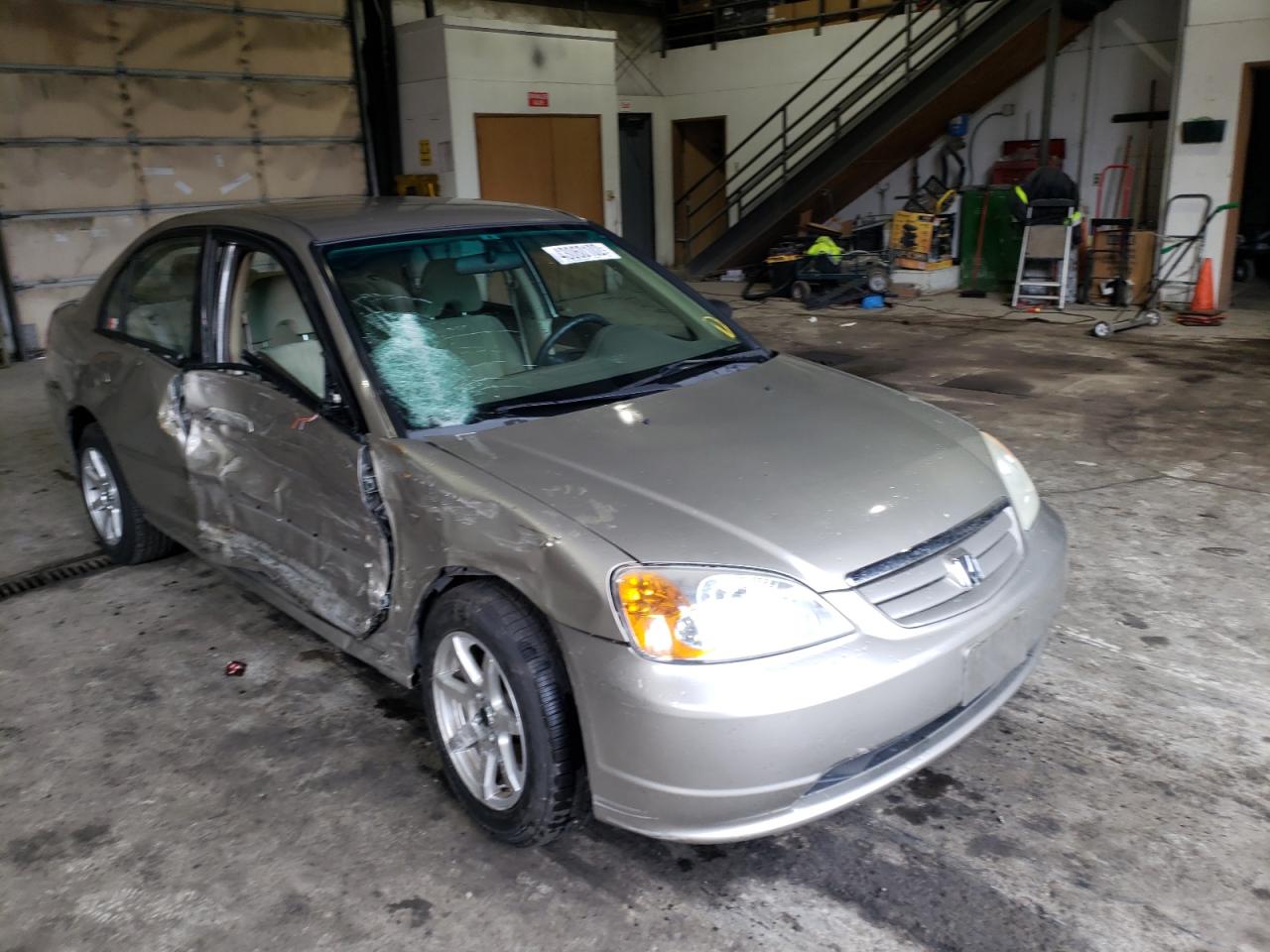 HONDA CIVIC LX 2003 with VIN 2HGES16573H552718 - Photo from auction