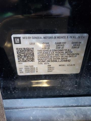 Photo 10 from auction – 2020 CHEVROLET TRAX LS with VIN 3GNCJKSB6LL234842