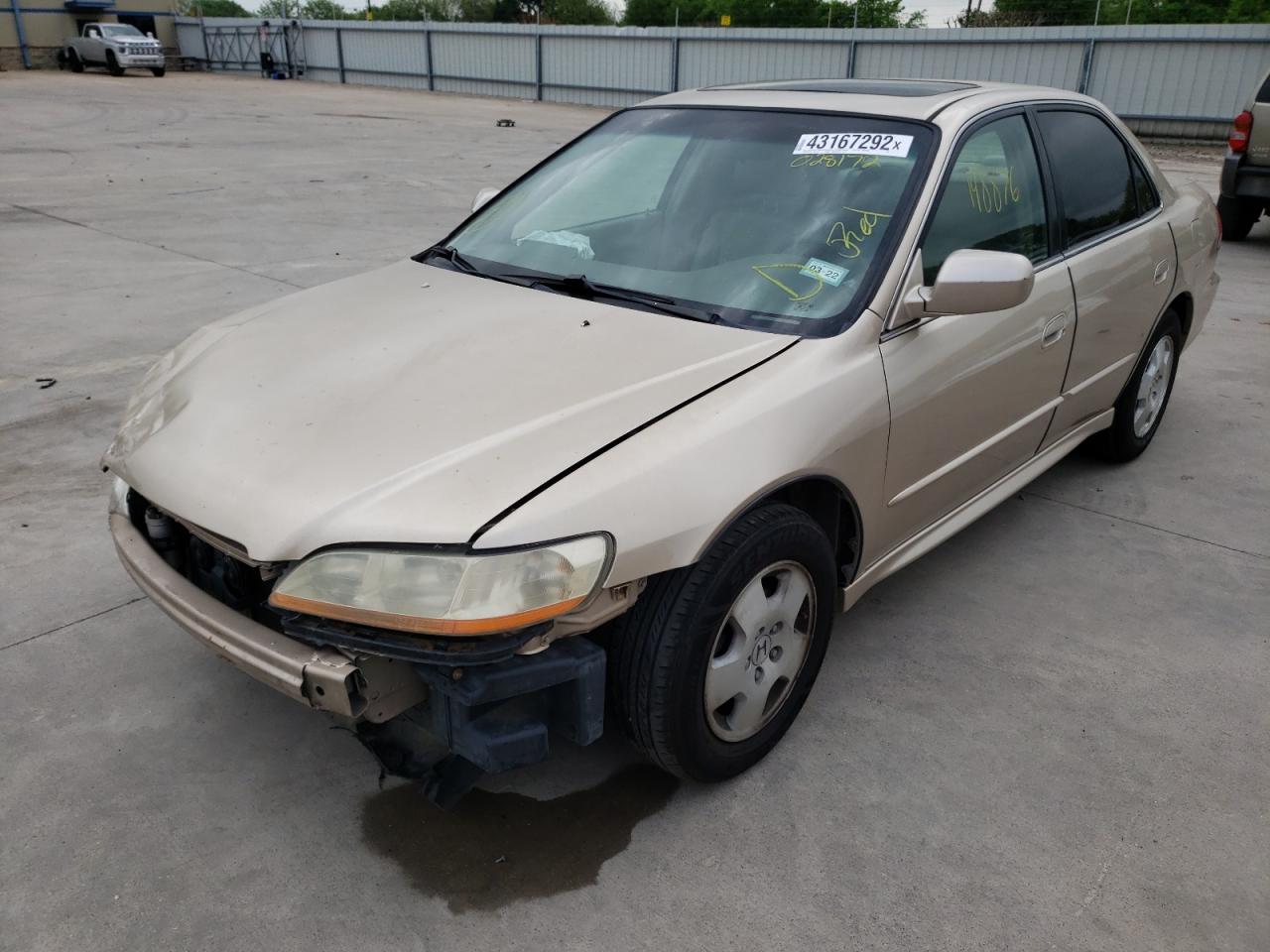 Photo 2 from auction – 2001 HONDA ACCORD with VIN 1HGCG16541A028172