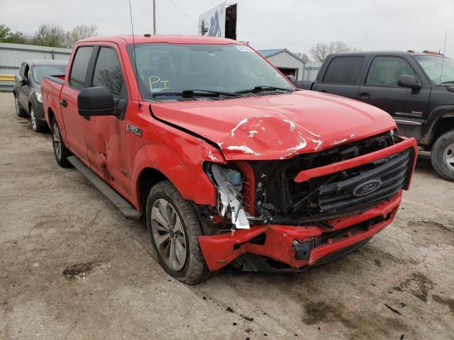 FORD F150 SUPER 2017 with VIN 1FTEW1CP7HKD40605 - Photo from auction