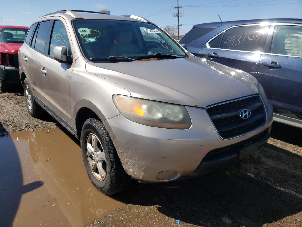 HYUNDAI SANTA FE G 2007 with VIN 5NMSG73D57H072723 - Photo from auction