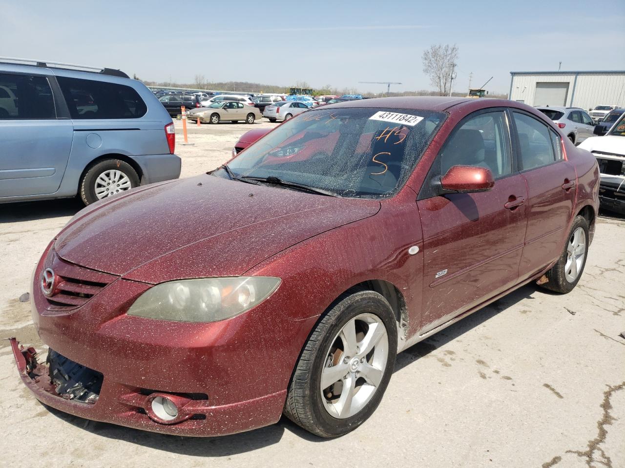 Photo 2 from auction – 2006 MAZDA 3 S with VIN JM1BK123X61531824
