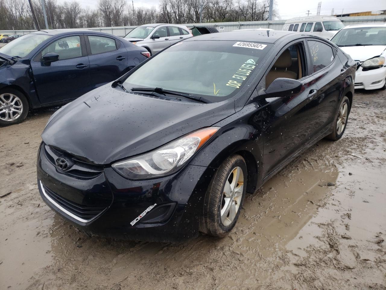 Photo 2 from auction – 2011 HYUNDAI ELANTRA GL with VIN KMHDH4AEXBU160499