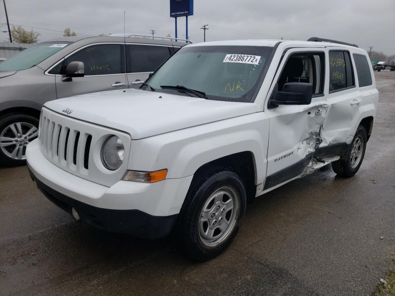 Photo 2 from auction – 2015 JEEP PATRIOT SP with VIN 1C4NJPBA6FD125958