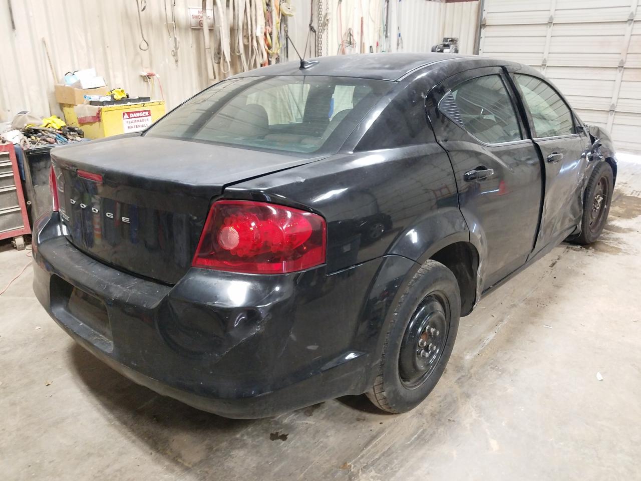 Photo 4 from auction – 2012 DODGE AVENGER SE with VIN 1C3CDZAB0CN215959