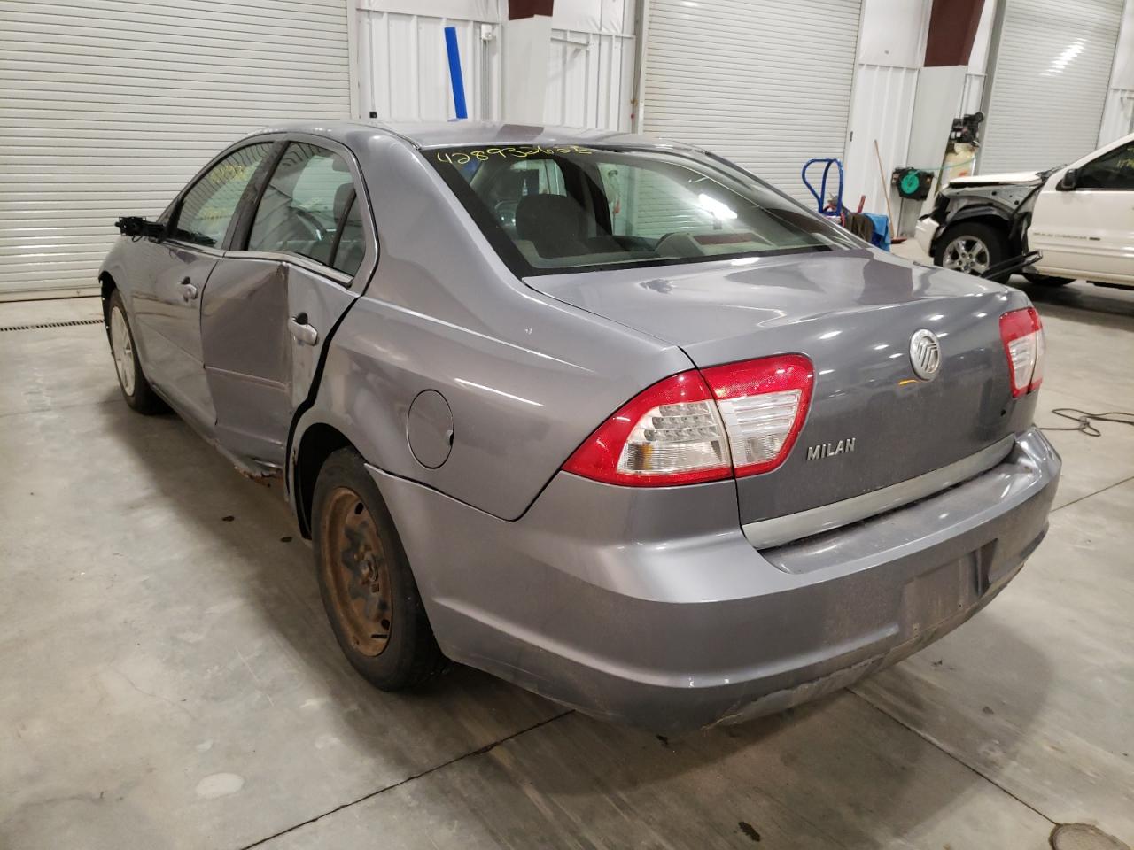 Photo 3 from auction – 2007 MERCURY MILAN with VIN 3MEHM07ZX7R600979