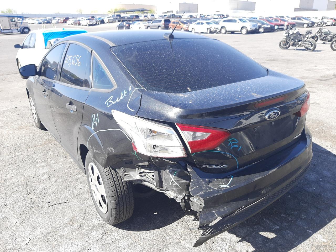 Photo 3 from auction – 2013 FORD FOCUS S with VIN 1FADP3E20DL190322