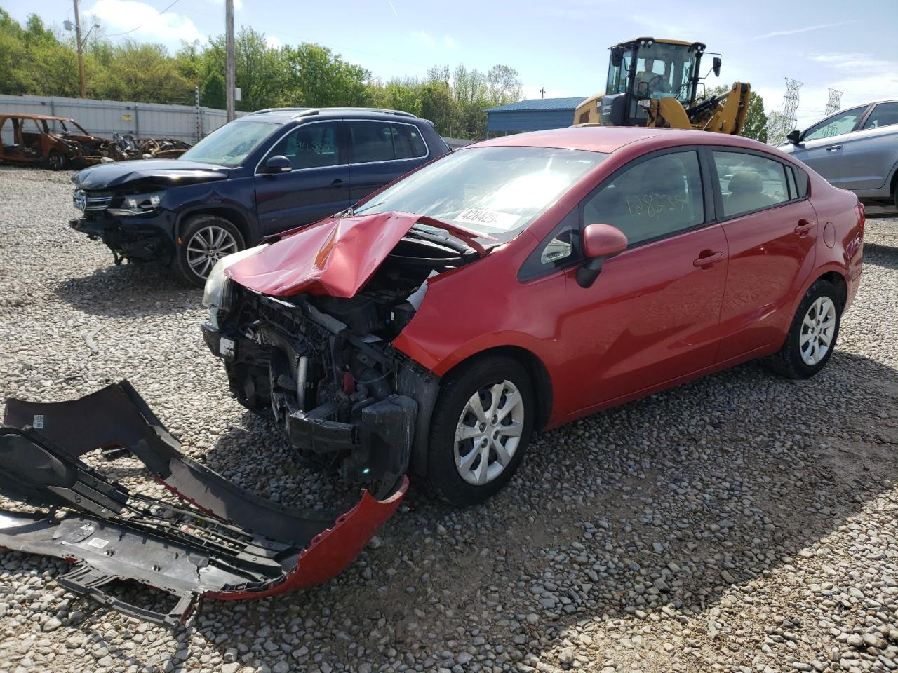Photo 2 from auction – 2015 KIA RIO LX with VIN KNADM4A3XF6516939