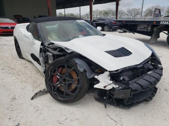 CHEVROLET CORVETTE S 2018 with VIN 1G1YK3D73J5104050 - Photo from auction