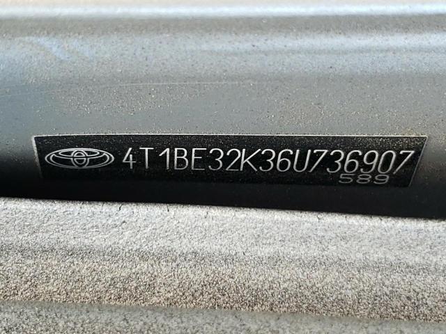 Photo 10 from auction – 2006 TOYOTA CAMRY LE with VIN 4T1BE32K36U736907