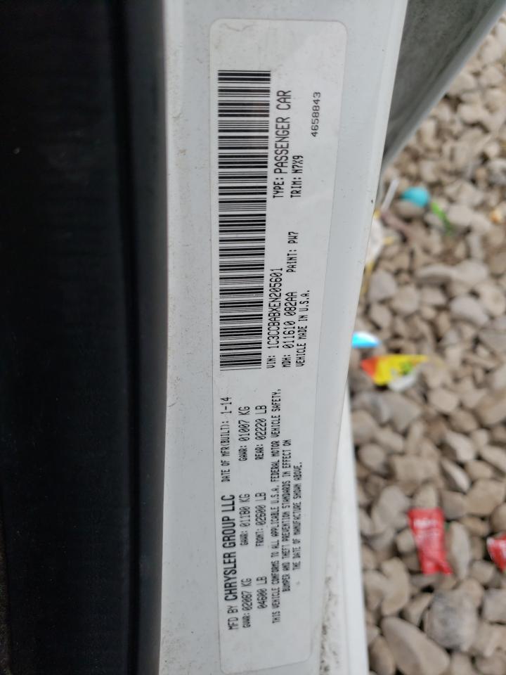 Photo 10 from auction – 2014 CHRYSLER 200 LX with VIN 1C3CCBABXEN205601