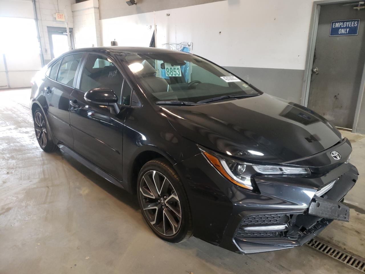 TOYOTA COROLLA SE 2020 with VIN 5YFS4RCE6LP050579 - Photo from auction