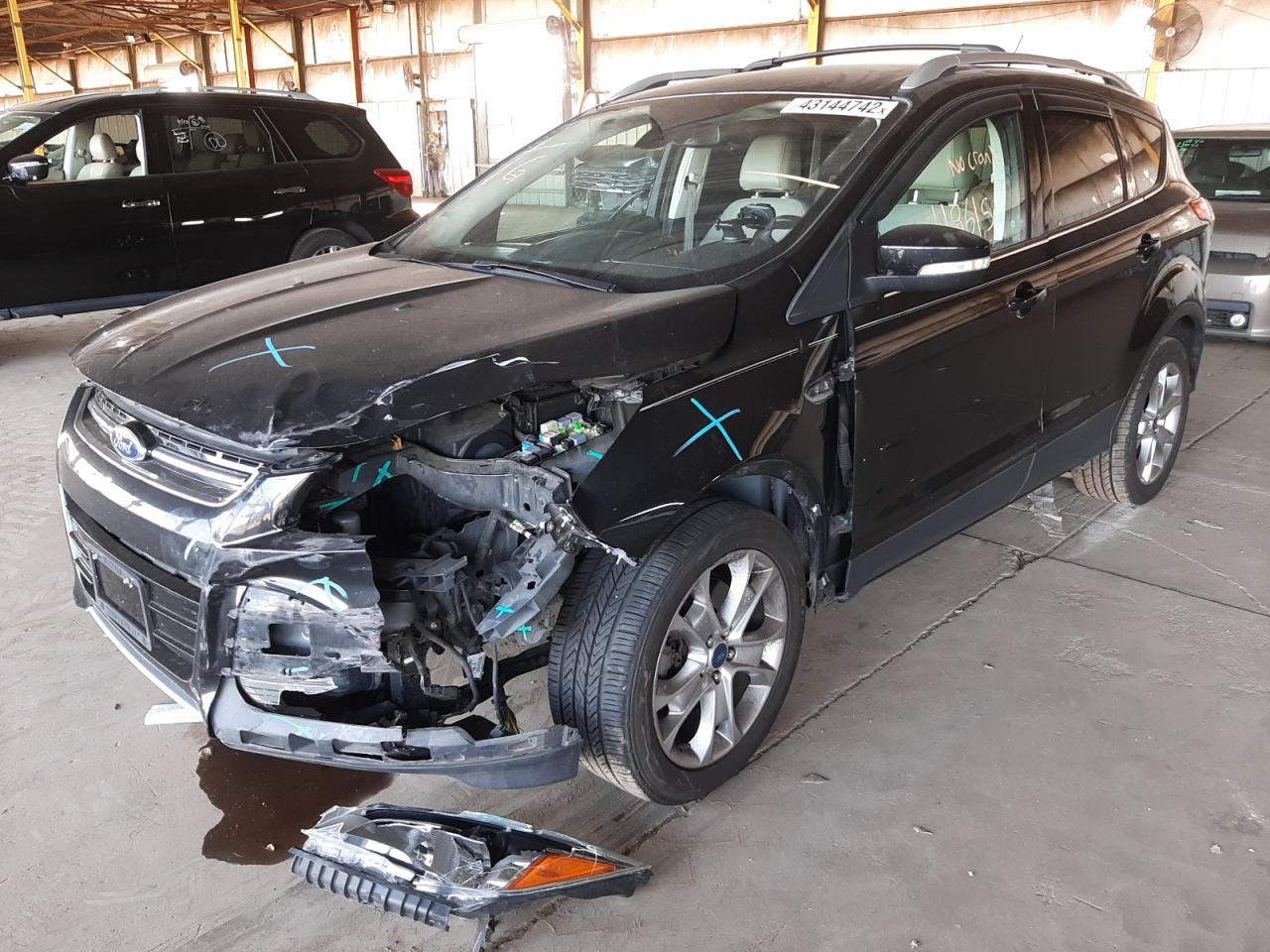 Photo 2 from auction – 2014 FORD ESCAPE TIT with VIN 1FMCU0J97EUA11636