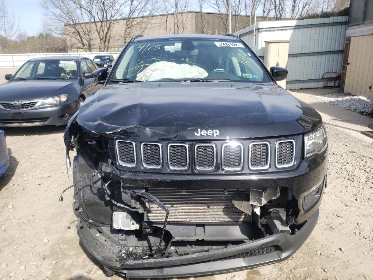 Фото 9 с аукциона – 2021 JEEP COMPASS LA с VIN 3C4NJDBB0MT584241