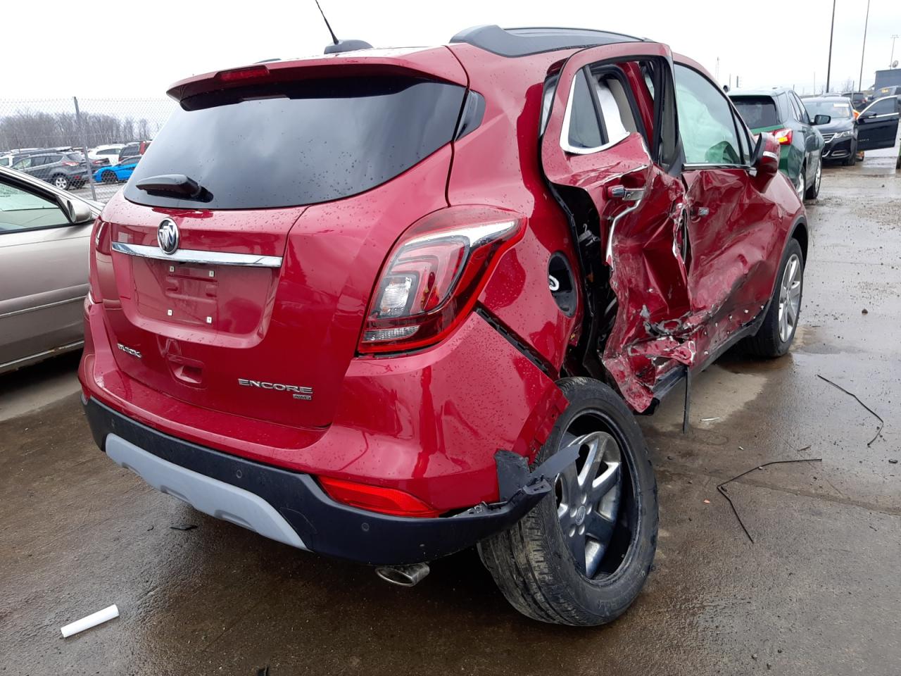 Photo 4 from auction – 2017 BUICK ENCORE PRE with VIN KL4CJHSB4HB173358