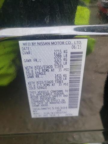 Photo 10 from auction – 2015 INFINITI QX60 with VIN 5N1AL0MN7FC536304