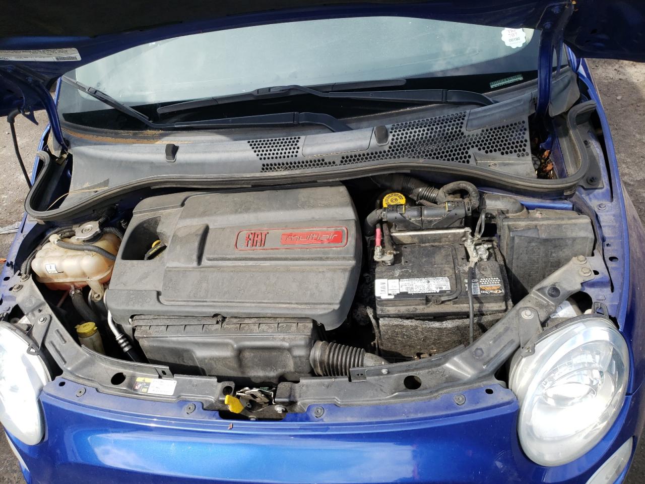 Photo 7 from auction – 2012 FIAT 500 with VIN 3C3CFFAR0CT370839