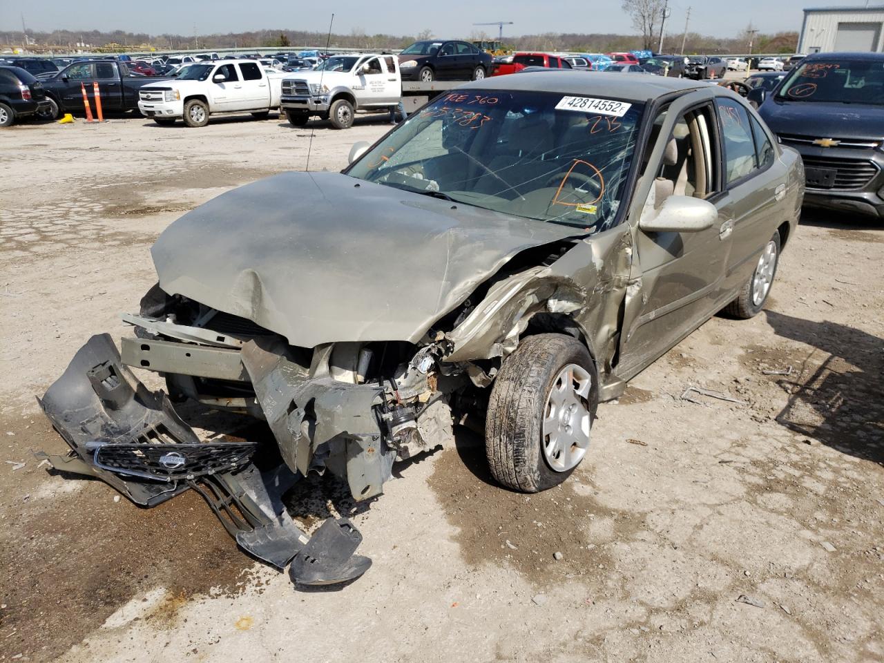 Photo 2 from auction – 2002 NISSAN SENTRA XE with VIN 3N1CB51D22L653783