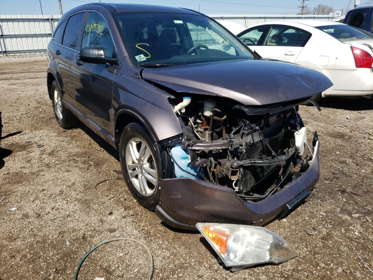 HONDA CR-V EX 2011 with VIN 5J6RE4H53BL013241 - Photo from auction