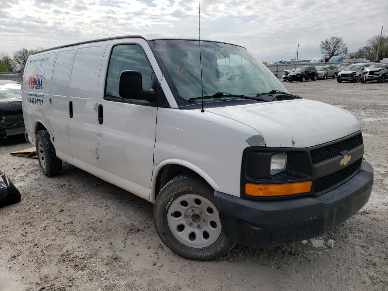 Photo 1 from auction – 2012 CHEVROLET EXPRESS G1 with VIN 1GCSGAFX0C1132396