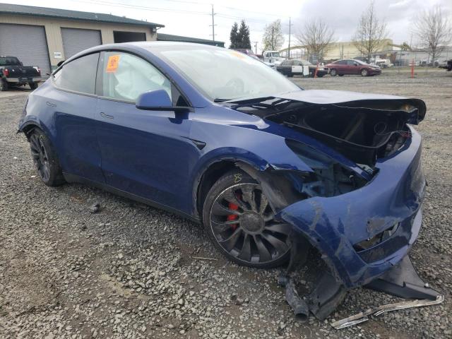 TESLA MODEL Y 2020 with VIN 5YJYGDEF9LF014052 - Photo from auction