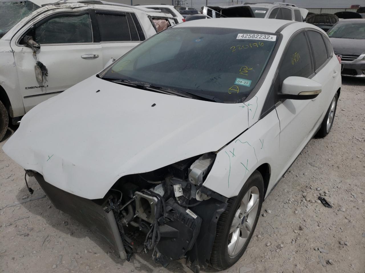 Photo 2 from auction – 2013 FORD FOCUS SE with VIN 1FADP3K22DL220196