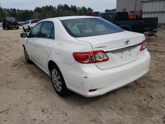 Photo 3 from auction – 2013 TOYOTA COROLLA BA with VIN 2T1BU4EE4DC078303