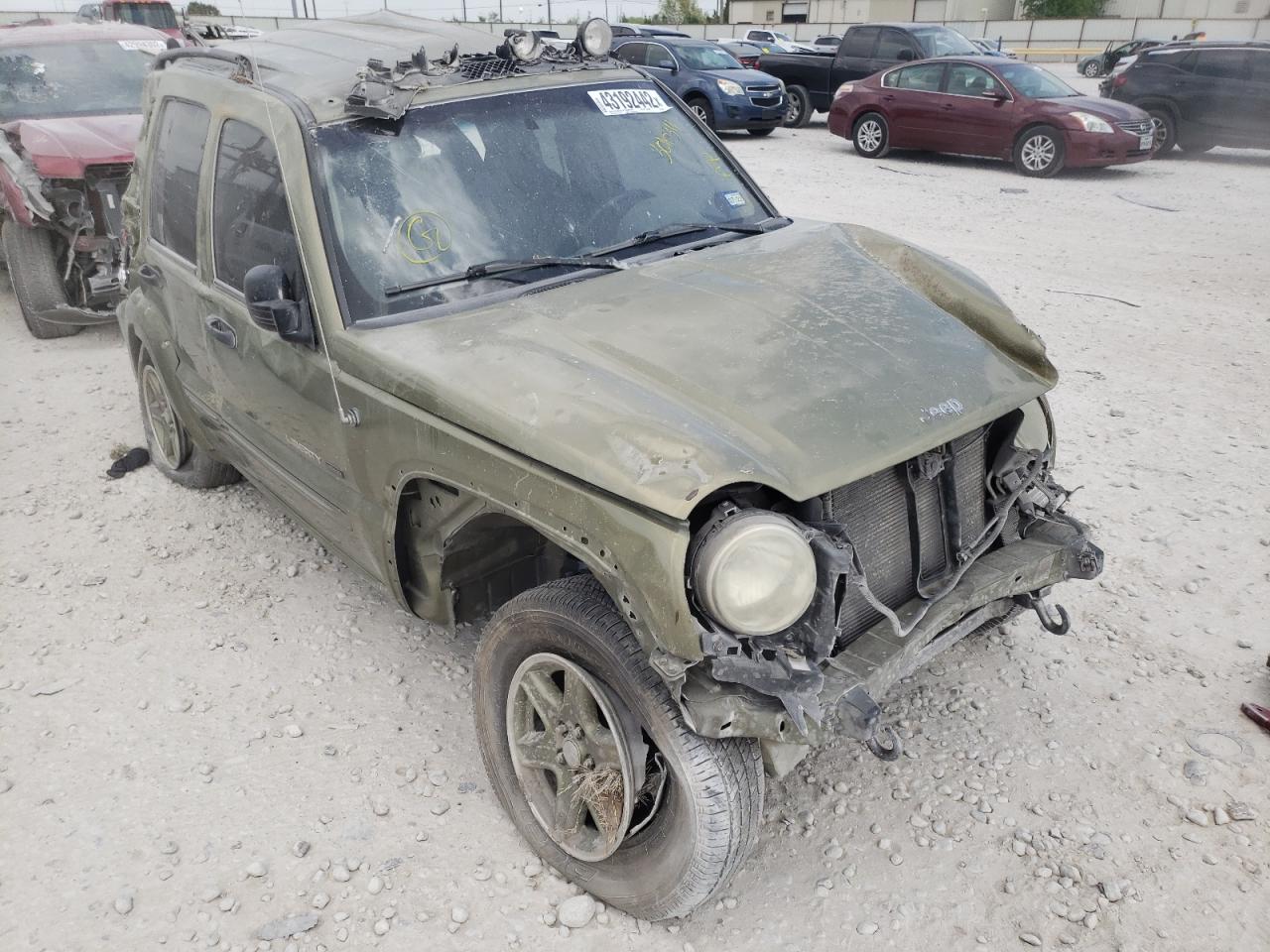 Photo 1 from auction – 2002 JEEP LIBERTY RE with VIN 1J4GK38K52W301034