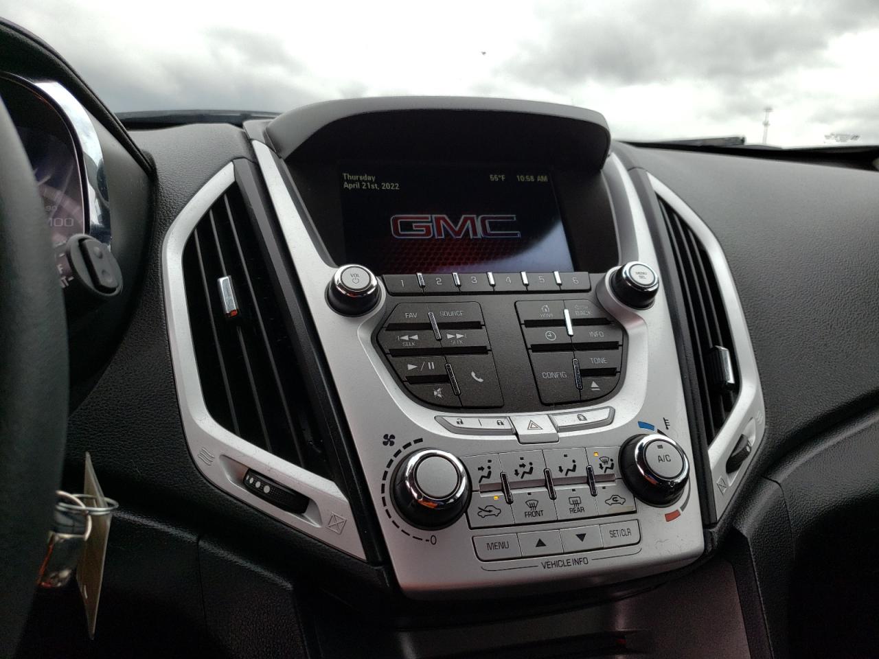 Photo 9 from auction – 2013 GMC TERRAIN SL with VIN 2GKALMEK1D6340515