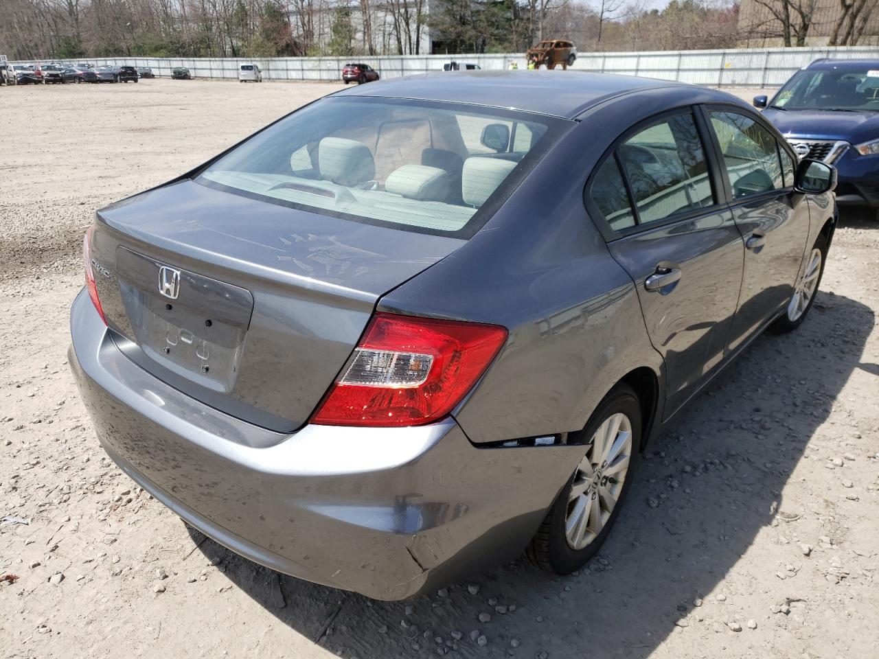 Photo 4 from auction – 2012 HONDA CIVIC EX with VIN 2HGFB2F82CH329751