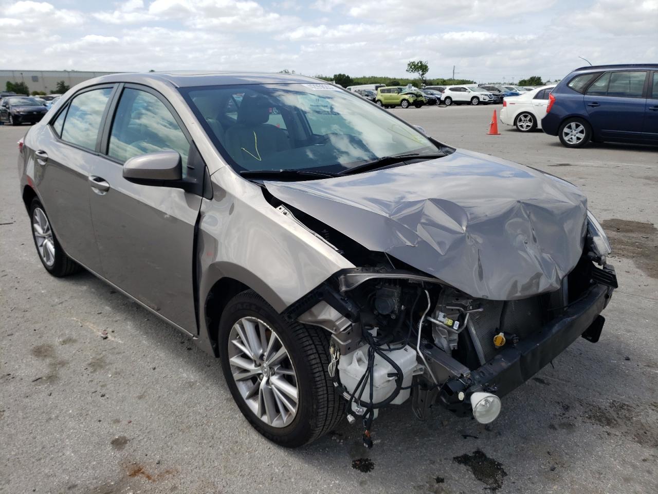 TOYOTA COROLLA L 2014 with VIN 2T1BURHE6EC076305 - Photo from auction