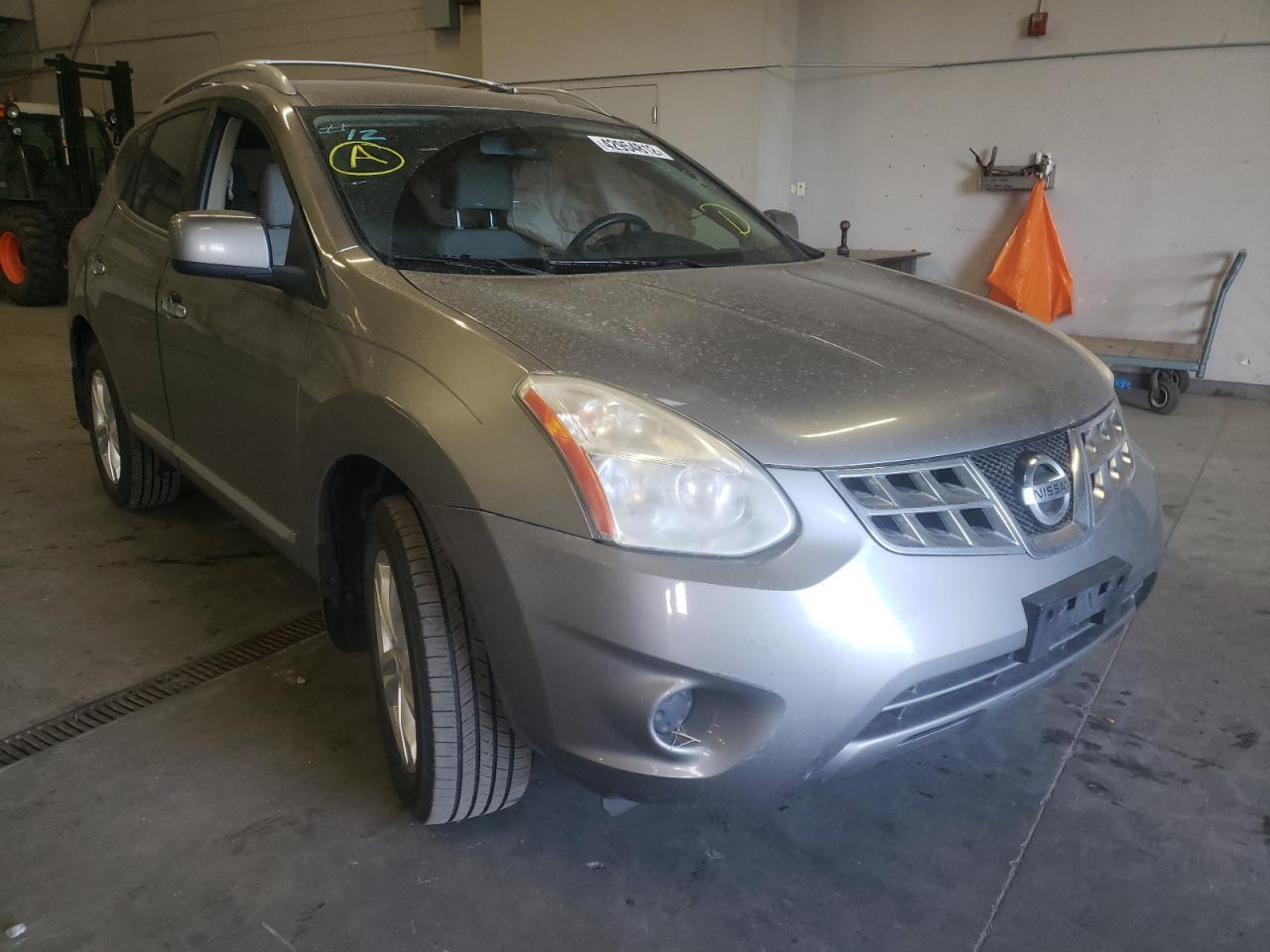 NISSAN ROGUE S 2012 with VIN JN8AS5MV0CW369626 - Photo from auction