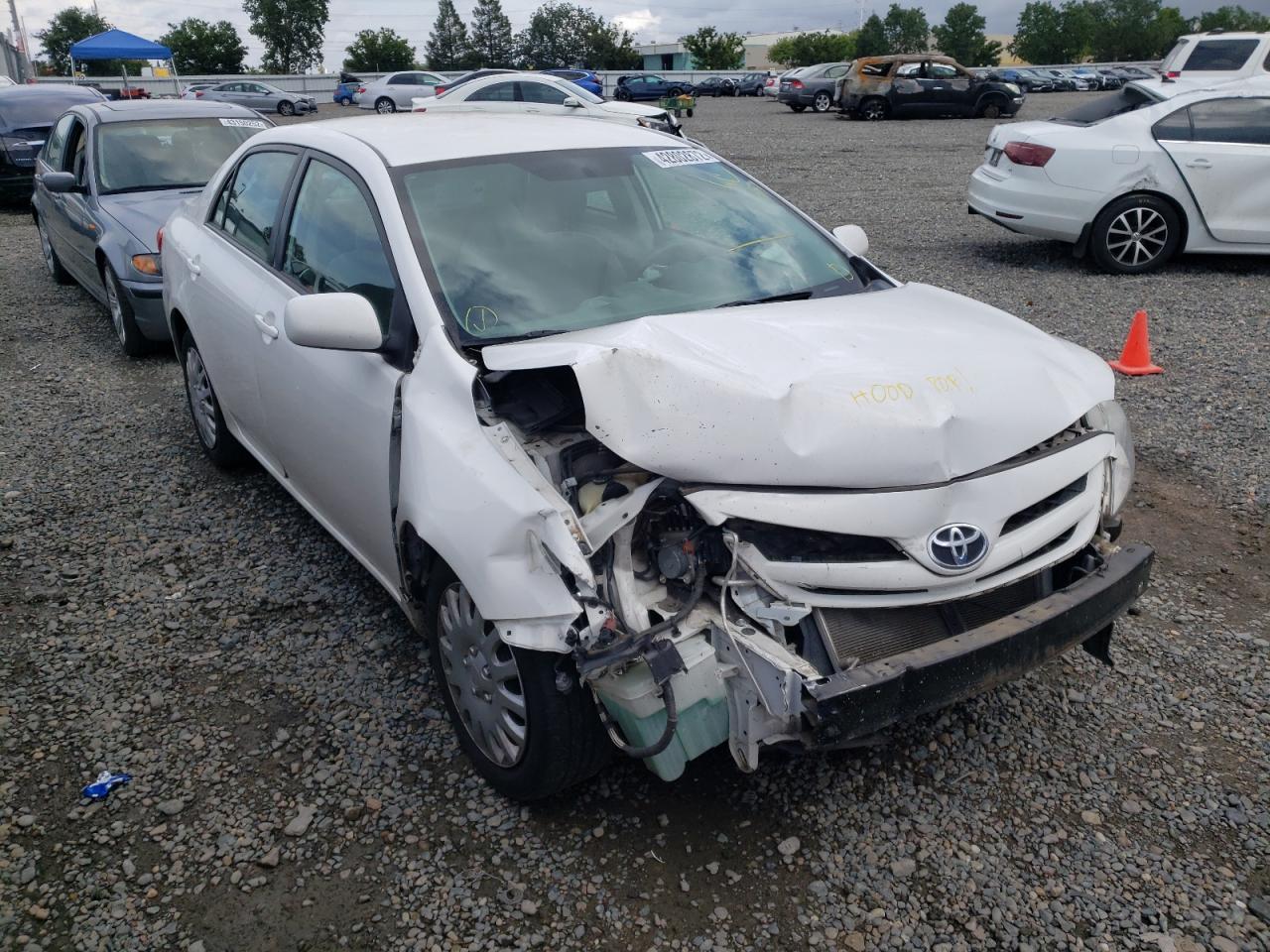 TOYOTA COROLLA BA 2012 with VIN 2T1BU4EE8CC853006 - Photo from auction