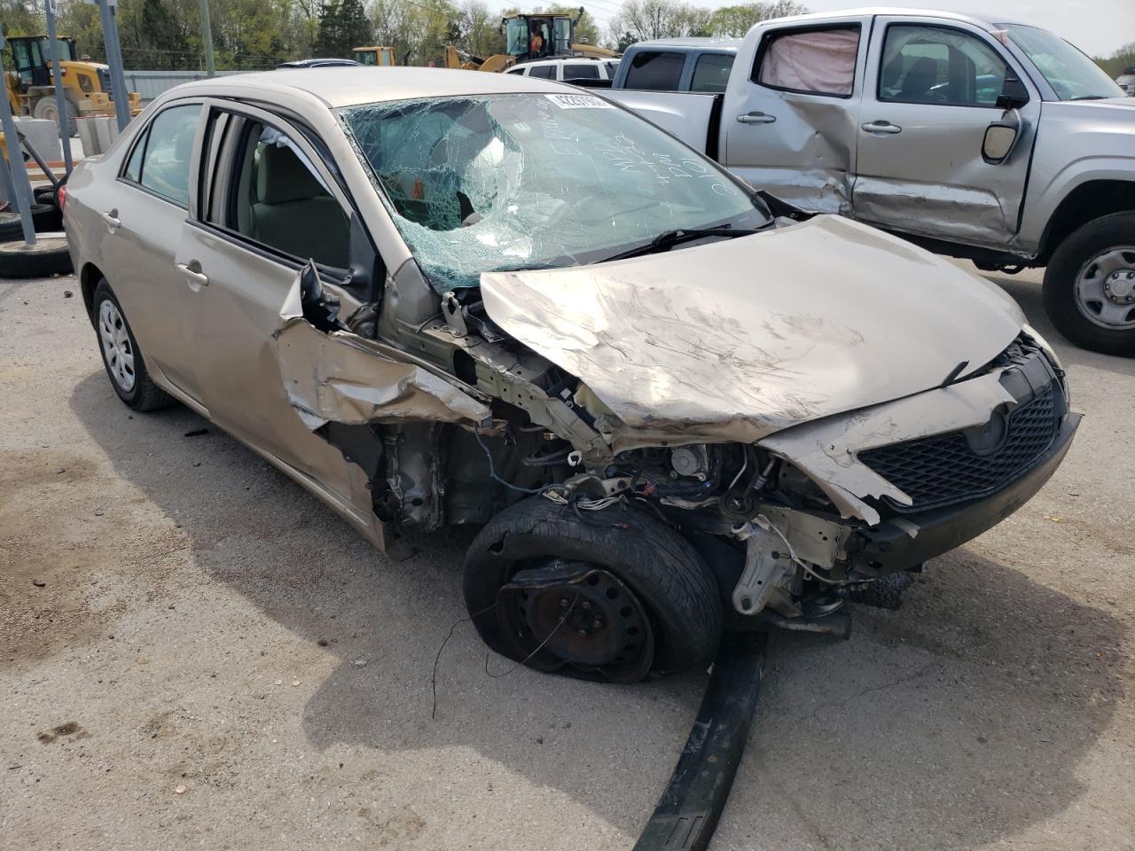 TOYOTA COROLLA 2010 with VIN 2T1BU4EE8AC492101 - Photo from auction