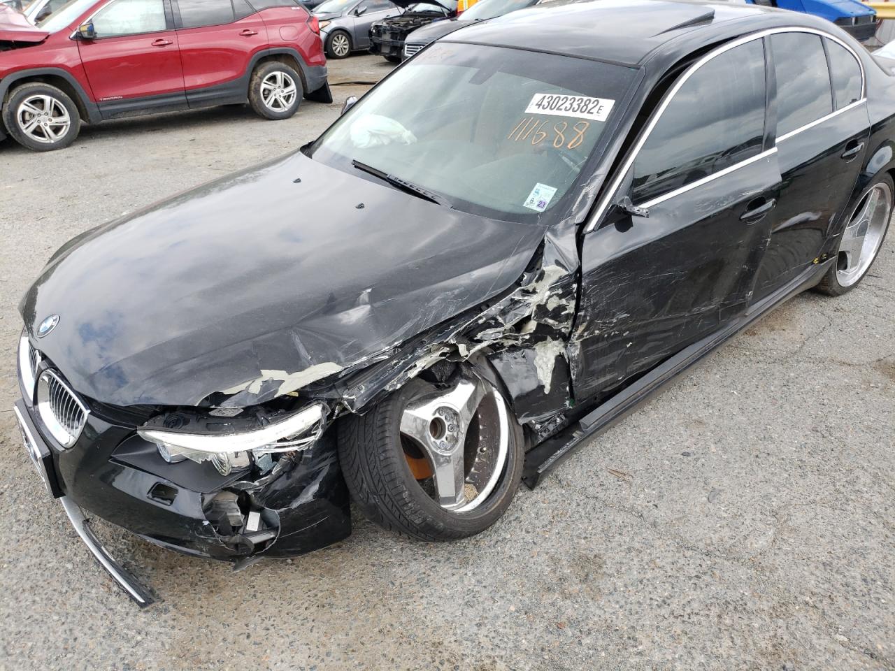Photo 9 from auction – 2008 BMW 528 I with VIN WBANU53568C111688